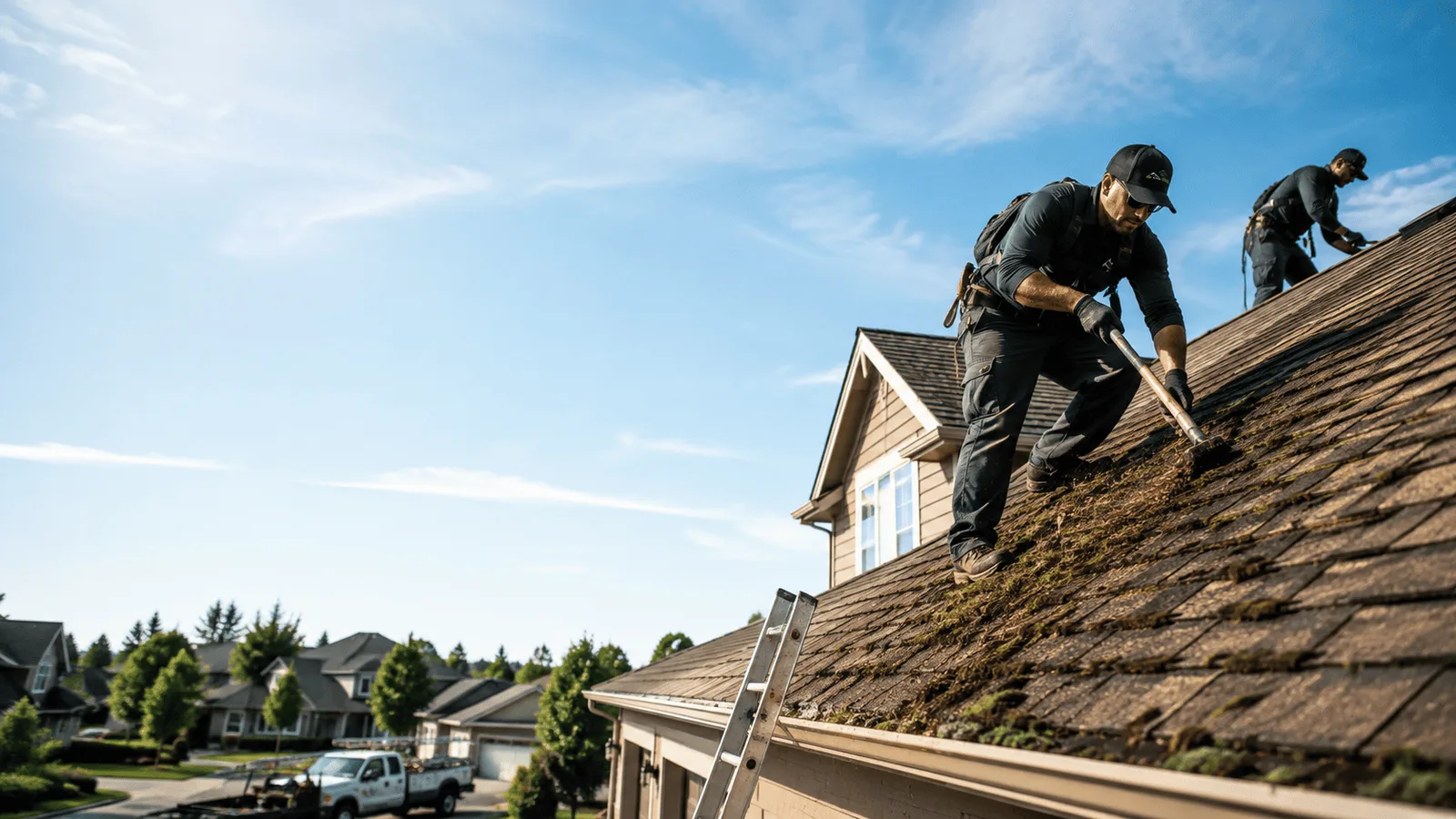 Roof Moss Removal in Wayne, PA near me